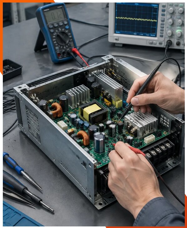 Ремонт блоков питания ЧПУ в Севастополе